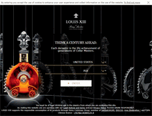 Tablet Screenshot of louisxiii-cognac.com